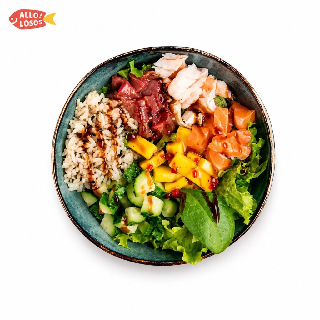 Поке  “Surf and Turf”
